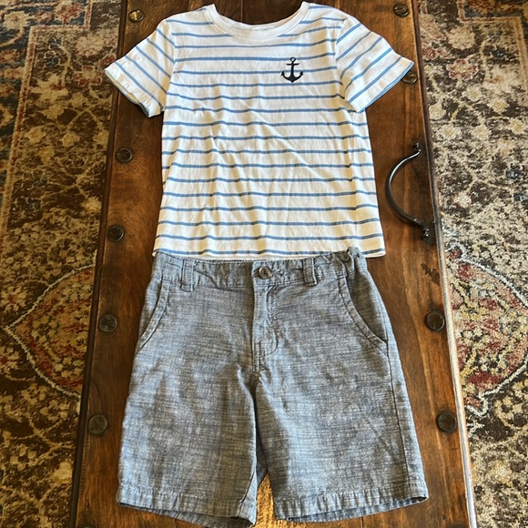 Cat & Jack Boys Matching Set Short Polo T-Shirt Size 6 - Picture 3 of 11